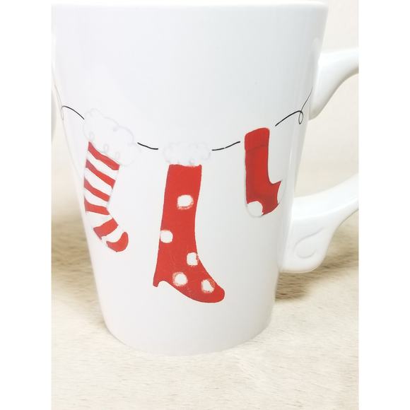 California Pantry Coffee Mug Teacup 11oz Julie Scott 2009 4 1/2" Drinkware x2 - Picture 5 of 16